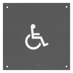 Rockwood BF683 BF Series ADA Bathroom Restroom Sign