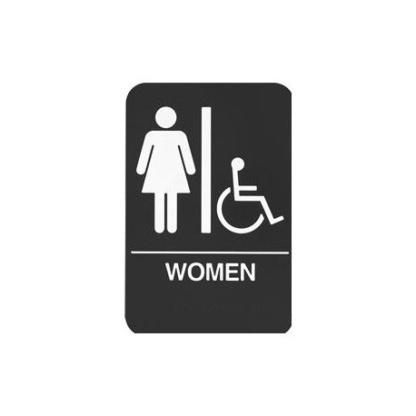 Rockwood BF688 BF Series ADA Bathroom Restroom Sign