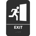 Rockwood BFM682 BFM Series ADA Molded Plastic Bathroom Restroom Exit Sign