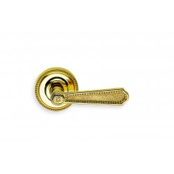 Omnia 235/00 Beaded Solid Brass Leverset