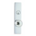 Omnia 12415 Deco Round Knob Mortise Lockset