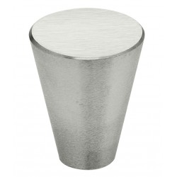 Omnia 9181 Modern Cabinet Knob - Solid Stainless Steel