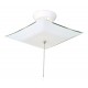 Design House 501338/517805 White Square Glass Ceiling