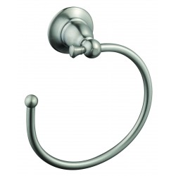 Design House 561076 Oakmont Towel Ring, Satin Nickel