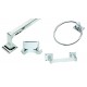 Design House 534628/544544 Millbridge 4 Pc Bath Accessory Kit