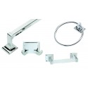 Design House 534628/544544 Millbridge 4 Pc Bath Accessory Kit