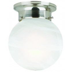 Design House 511592/514521 1-Light Round Ceiling Light
