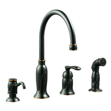 Design House 525808/790 Madison Kitchen Faucet w/ Sidespray