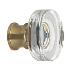 Omnia 9936 Prodigy Glass Cabinet Knob