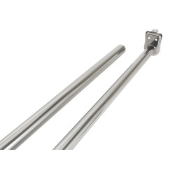 Design House 206045 30"-48" Adjustable Closet Rod, Chrome Finish