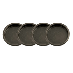 Design House 182071/188177 Closet Door Finger Pull - 2-1/8", 4-Pack