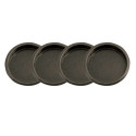 Design House 182071/188177 Closet Door Finger Pull - 2-1/8", 4-Pack