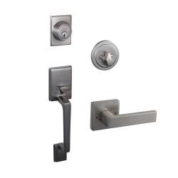 Design House 581/582 Emblem Series Moderno 2-Way Entry Handleset