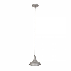 Design House 519819 Kimball Mini Pendant, Galvanized Paint Finish