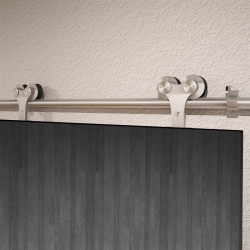 Jako Cy-150Two Wheel Modern Bandoor Miami 3 Wood Door Sliding System