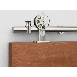 Pemko W90 Sliding Track Hardware System, Stainless Steel