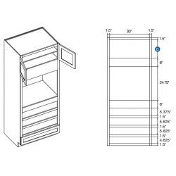 KCD Taylor Oven Cabinet