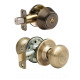 Yale NT New Traditions Horizon Knob Combo Set w/Entry Knob and Single/Double Cylinder Deadbolt