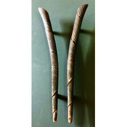Philip Watts Spiral Small Door Handle (295mm)
