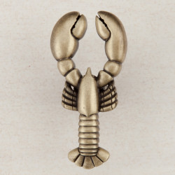 Acorn DP8 Lobster Cabinet Knob, 2" x 1"