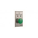 Alarm Controls TS-1 Single Gang Request to Exit Station w/ Mushroom Push Button & LEDs