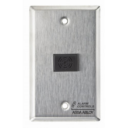 Alarm Controls TS-42 LA32 Buzzer Mounted On Single Gang Wall Plate