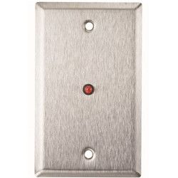 Alarm Controls RP-28 Single Gang Remote Wall Plate w/ 1 LED