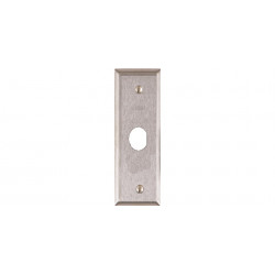 Alarm Controls RP-24 Remote Wall Plate, N/O Tamper Switch, 'D' Hole For Ace Lock