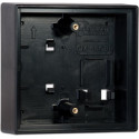 Camden Door Control CM-55CBL Flush Box, Black Polymer (ABS) - 6-1/2"H x 6-1/2"W x 2"D