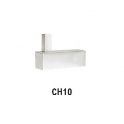 Cal-Royal CH10 Coat Hook, Finish-Satin Stainless Steel