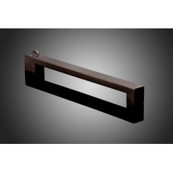 Forms+Surfaces 2000L Series Rectangular Tubular Door Pull w/ Deadlock Options