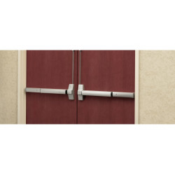 Corbin Russwin Pushpad Exit Devices ED5000 Series Museo Levers w/ 900 Series Escutcheon for Piet Levers