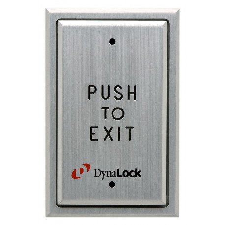 DynaLock 6700 Series Recessed Push Plates Single Gang