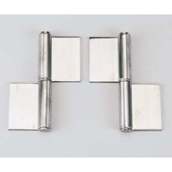 Sugatsune S-6166-6 Lift Off Door Hinge, Finish-Satin