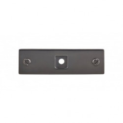 Top Knobs TK741 Barrington Channing Knob Backplate 3"
