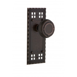 Nostalgic Warehouse CRAMIS Craftsman Plate w/ Mission Door Knob