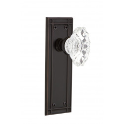 Nostalgic Warehouse MISCHA Mission Plate w/ Chateau Door Knob