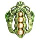 Notting Hill NHK-150 Pearly Peapod Knob 1-5/8 w x 2 h