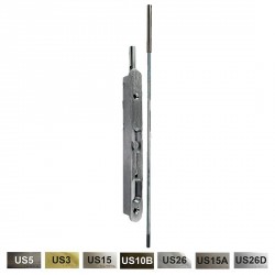 Cal-Royal ExtFB-1 Flip Style Mortise Flush Bolt With 18" Extension Rod