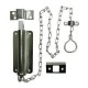 Cal-Royal CB6 Chain Bolt Hardened Steel 24" Zinc Plated