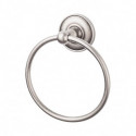 Top Knobs ED5 Edwardian Bath Ring With Plain Backplate