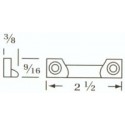 Cal-Royal 221 Bottom Strike Non-Fire Vertical Rod Device,Finish-Nylon Black Coated