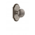 Grandeur Arc Short Plate w/ Fifth Avenue Knob