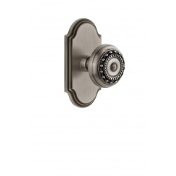 Grandeur Arc Short Plate w/ Parthenon Knob