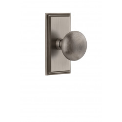 Grandeur Carre Short Plate w/ Fifth Avenue Knob