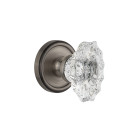 Grandeur Georgetown Rosette w/ Biarritz Crystal Knob