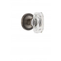 Grandeur Newport Rosette w/ Baguette Crystal Knob