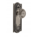Grandeur Parthenon Long Plate w/ Circulaire Knob