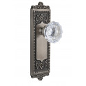 Grandeur Windsor Long Plate w/ Fontainebleau knob