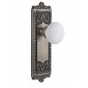 Grandeur Windsor Long Plate w/ Hyde Park knob